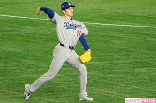 2025年3月17日、日本に帰国して公式練習に参加した佐々木朗希