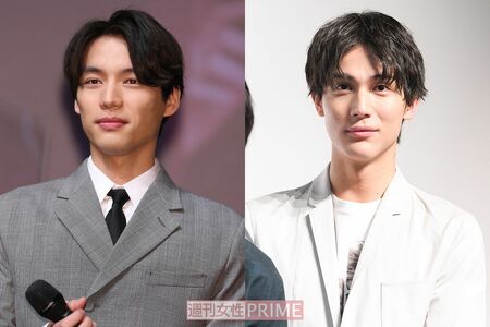 福士蒼汰（左）と中川大志（右）