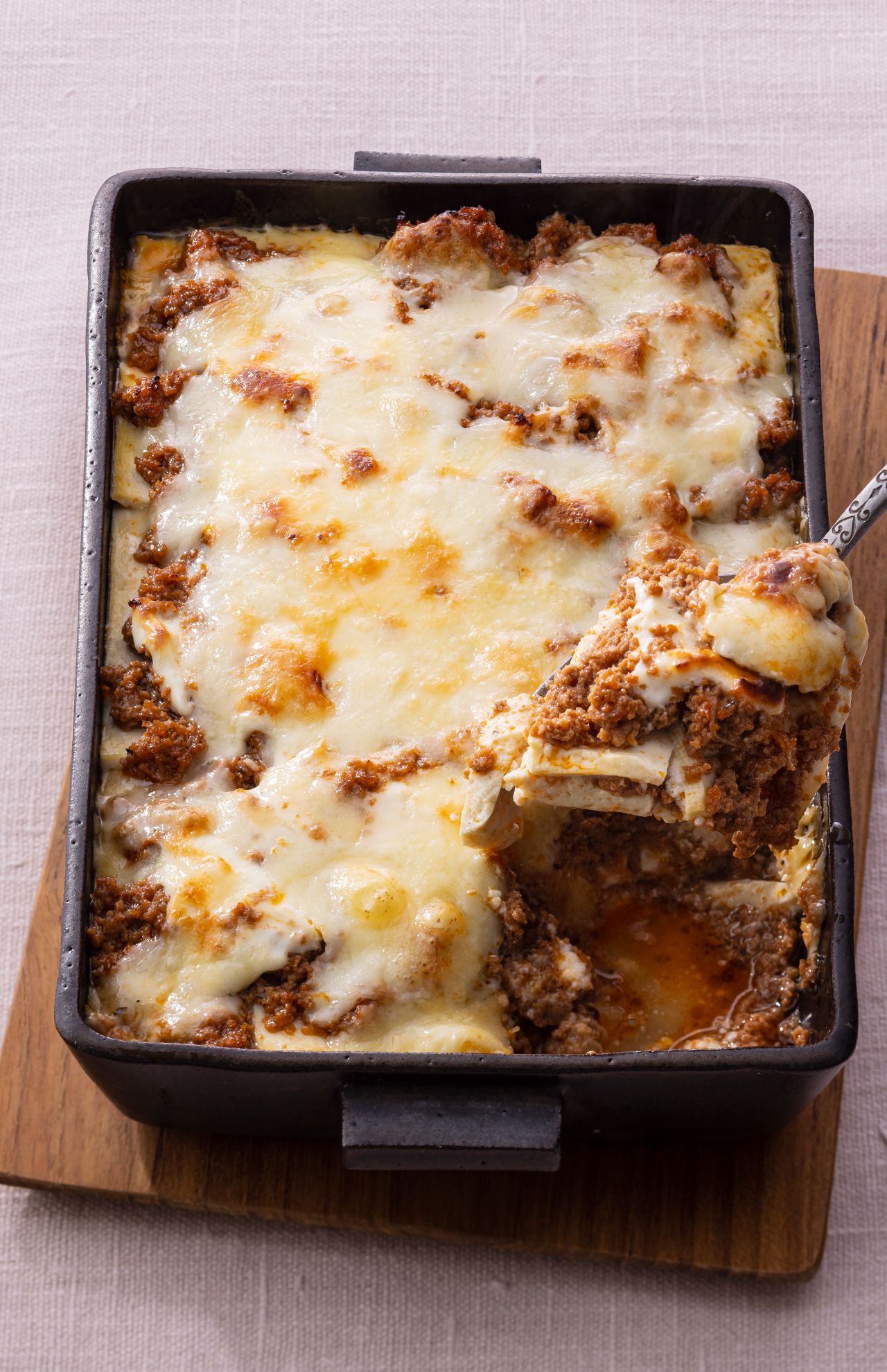 押し豆腐で簡単！ラザニア