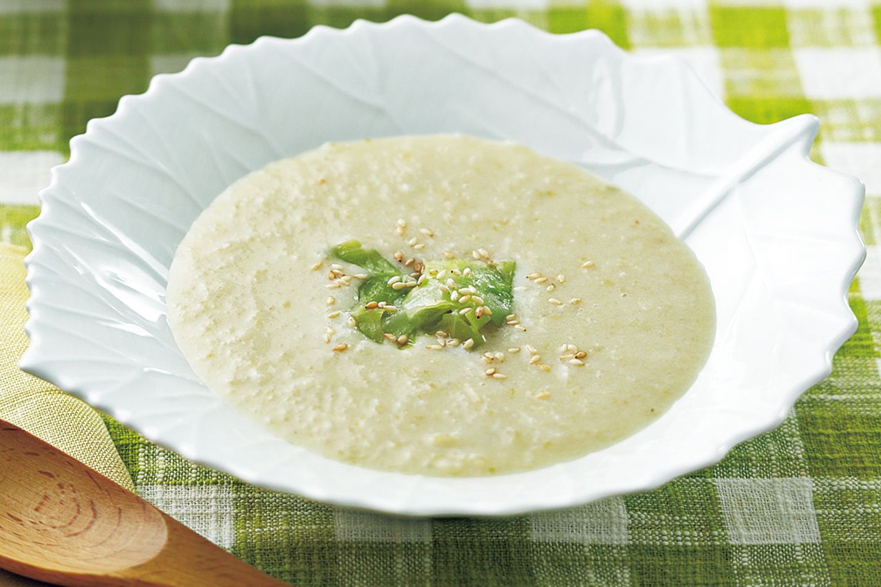 キャベツとじゃがいものスープ