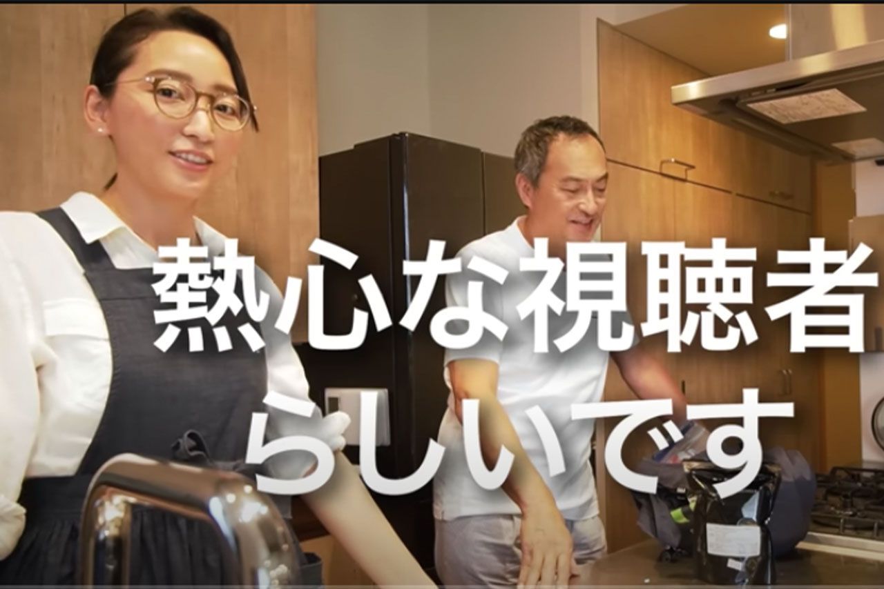 再生数1100万回越えの親子料理動画（YouTube　杏/anne TOKYOより）