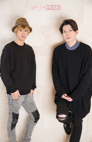 赤澤燈、崎山つばさ　撮影／齋藤周造