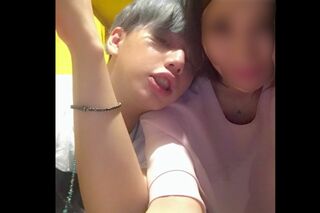 ガーシーがYouTubeにアップしたマイファスHiroと交際相手だったA子さん（プライバシー保護のため一部を編集部で加工）