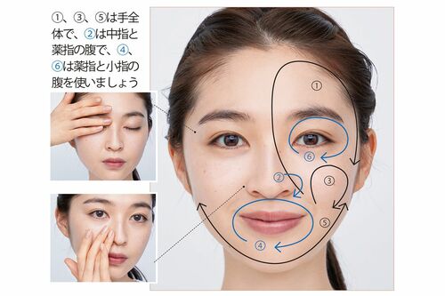 こすらない【クレンジング】　モデル／上西星来