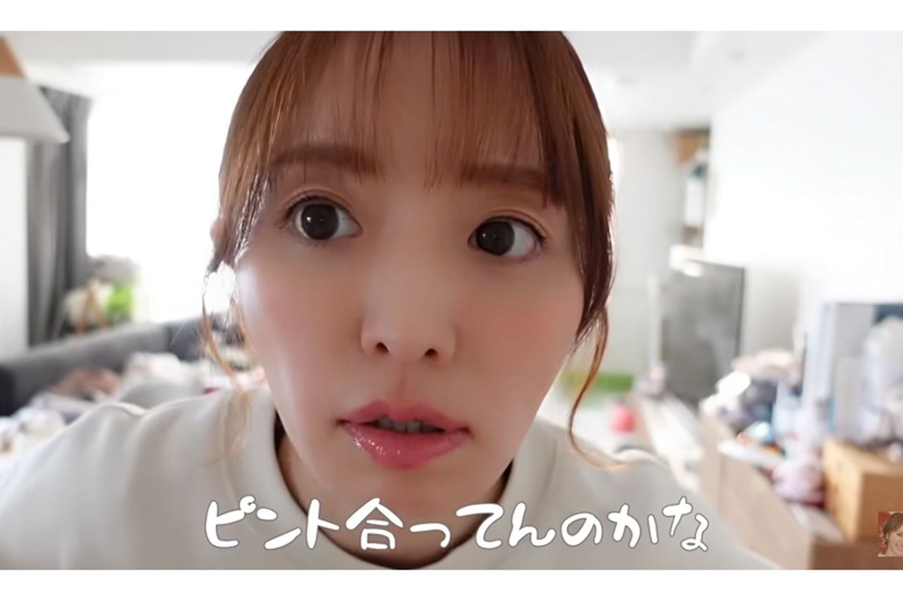 激ヤセが心配された紺野あさ美（YouTubeチャンネル『こんこんちゃんねる』より）