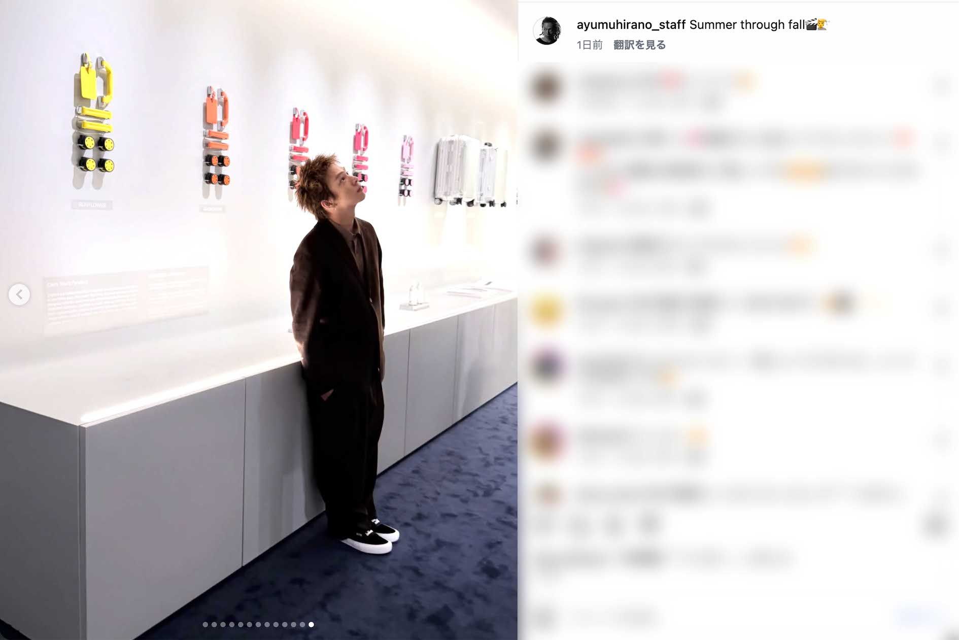 ドレッドヘアから短髪に大変身した、スノーボード男子ハーフパイプ金メダリストの平野歩夢（スタッフ公式インスタグラムより）