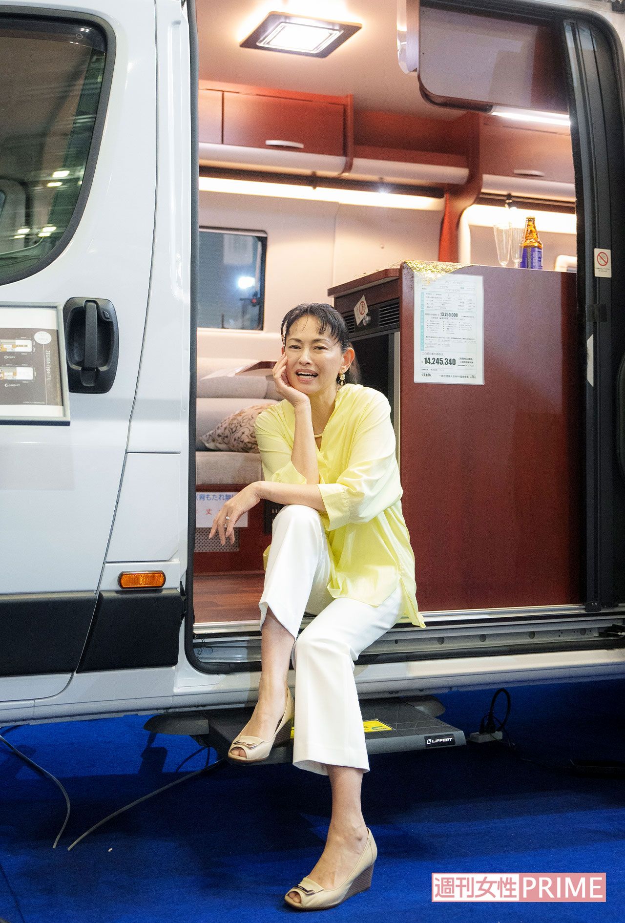 最近は芸能活動以外にも動物愛護活動や、キャンピングカーアンバサダーとしても活躍する田中美奈子