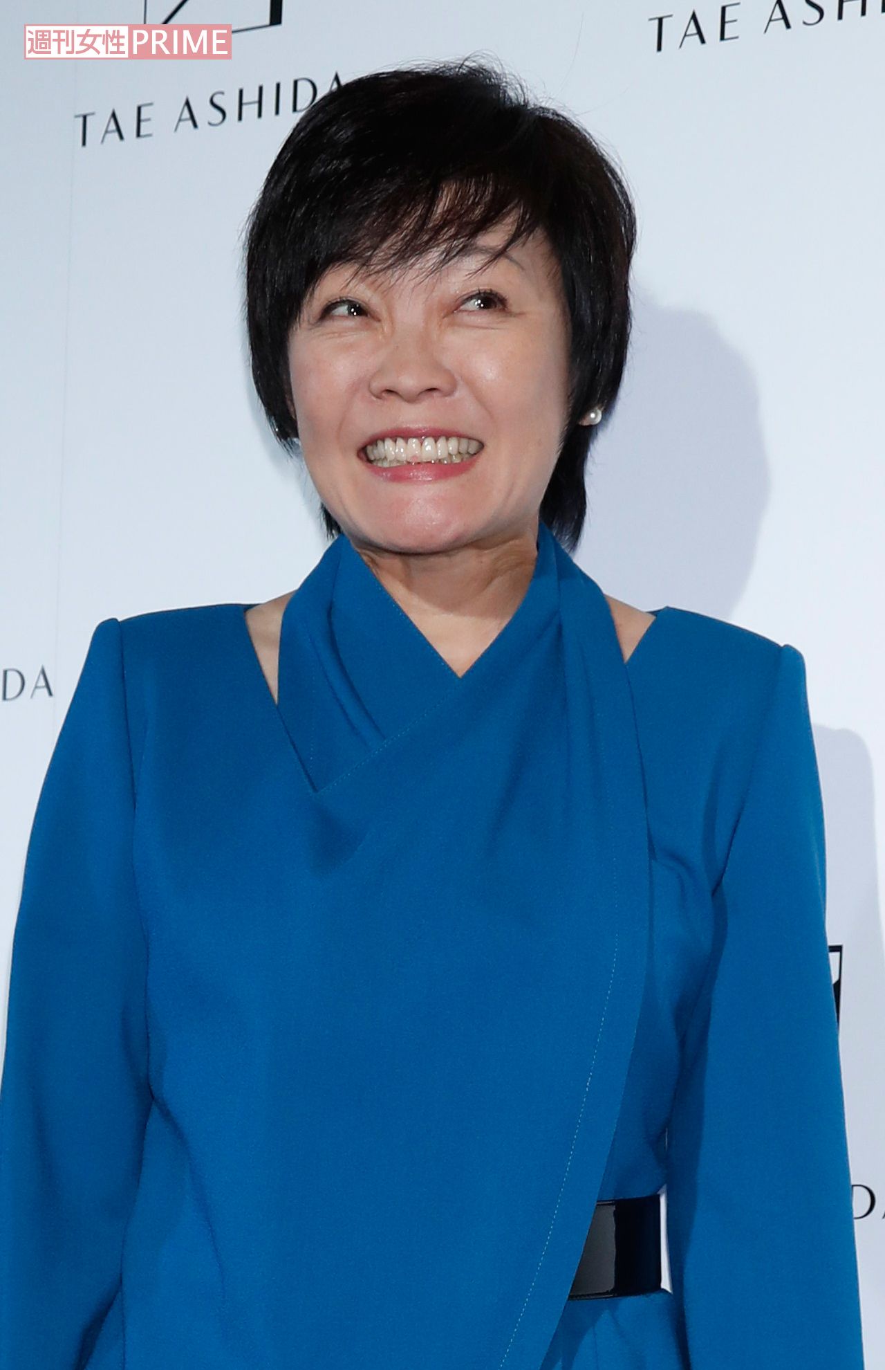 '16年10月17日、芦田多恵デビュー25周年アニバーサリーコレクションに出席する安倍昭恵さん