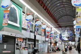 磯村勇斗の両親が経営するお店があった仲見世商店街（静岡県沼津市）