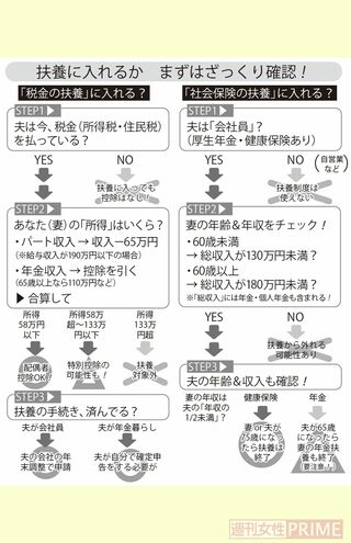 扶養に入れるかをざっくり確認！