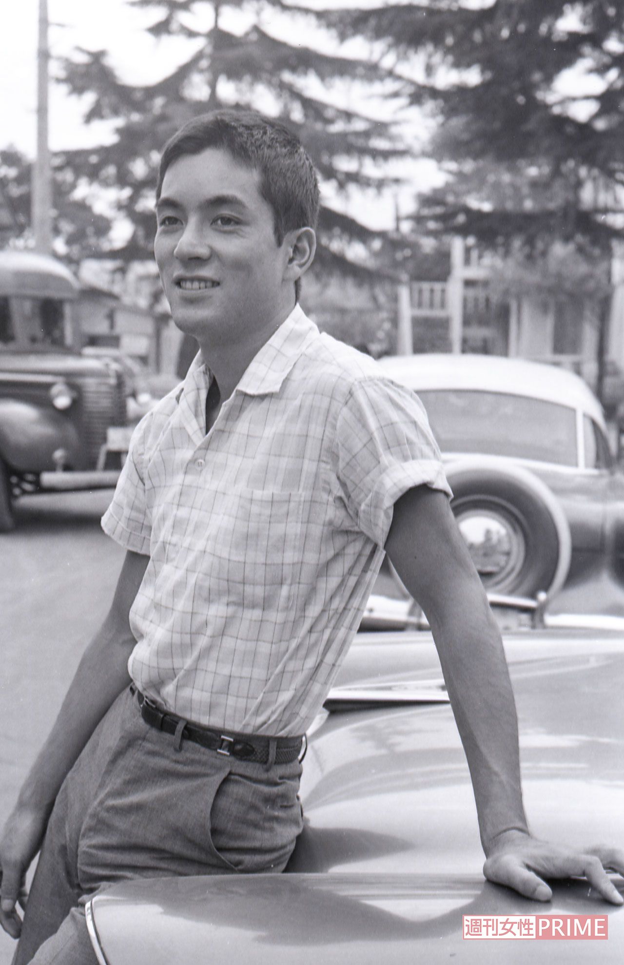 加山雄三。デビューから2年、 '62年に撮影
