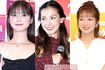 左から、「応援したい」と「見たくない」でどちらもランクインした佐々木希、土屋アンナ、辻希美