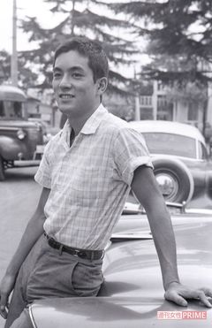 加山雄三。デビューから2年、'62年に撮影