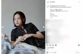 『風、薫る』で大注目の21歳・上坂樹里（本人インスタグラムより）