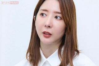 週刊女性PRIMEのインタビューに応じるエンリケ