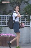 2018年、スクール帰りのKoki,